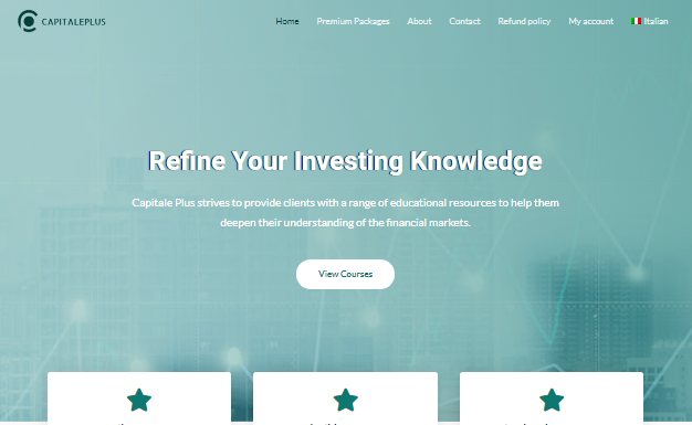 Capitale Plus Review (capitaleplus.it Scam) Capitale Plus Review