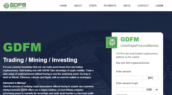 GDFM Review (gdfm.io Scam) GDFM Review