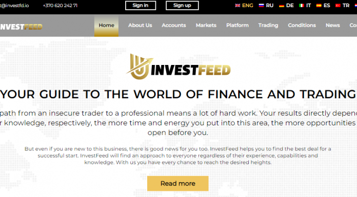 Investfeed Review (investfd.io Scam) Investfeed Review