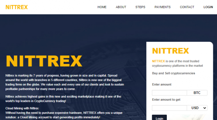 Nittrex Review (nittrex.co Scam) Nittrex Review