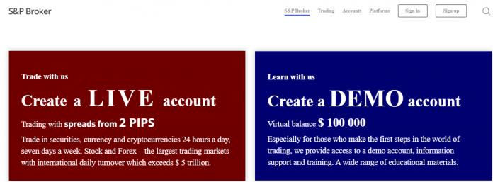 S&P Broker Review S&P Broker Review