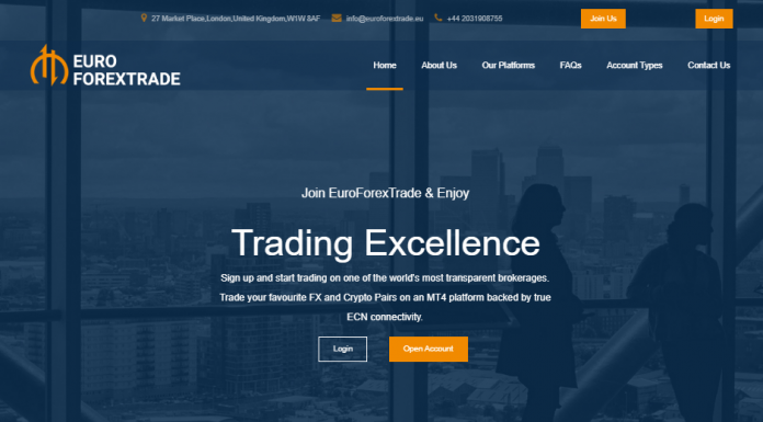 Euro Forex Trade Review (euroforextrade.eu Scam) Euro Forex Trade Review