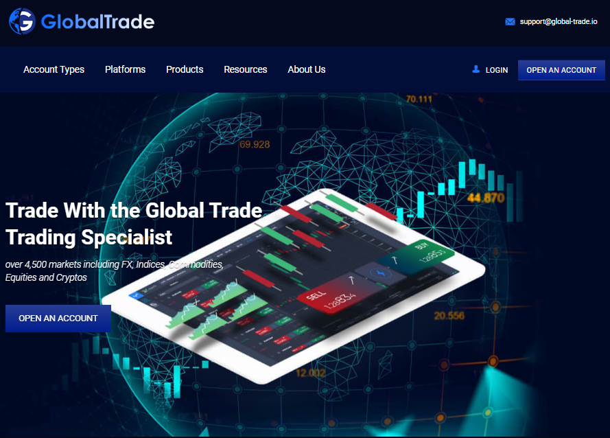 Global Trade Review (globaltrade.io Scam) Personal Reviews