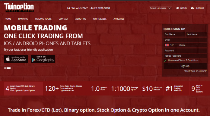 Twin Option Review (twinoption.com Scam) Twin Option Review