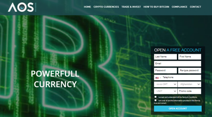 AOS Exchange Review (aos-exchange.com Scam) AOS Exchange Review