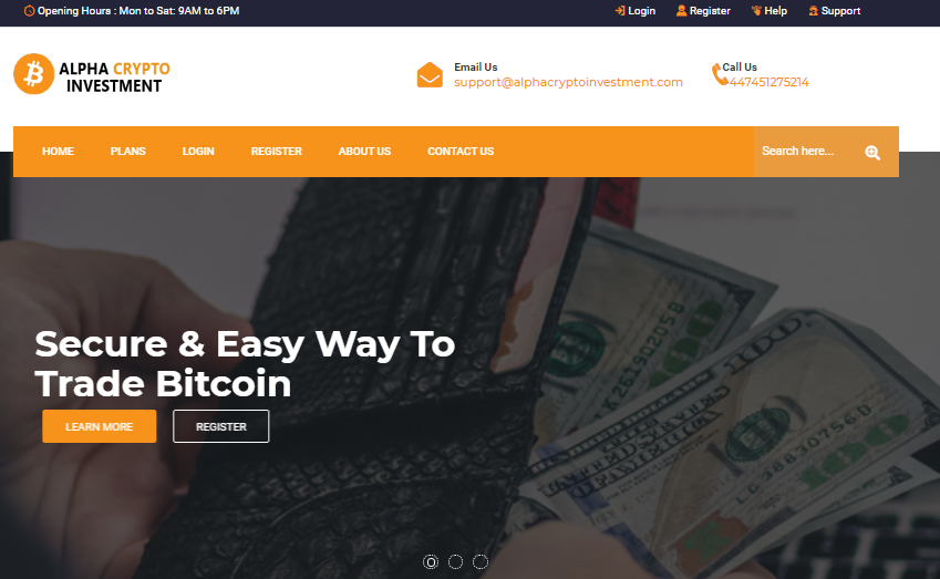 alpha investing crypto)