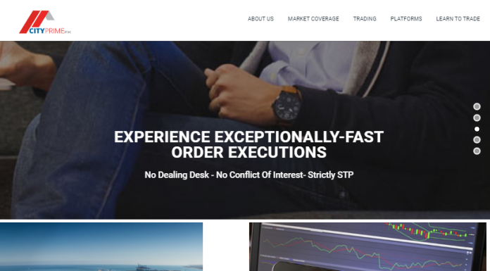 CityPrimeFX Review (cityprimefx.net Scam) CityPrimeFX Review