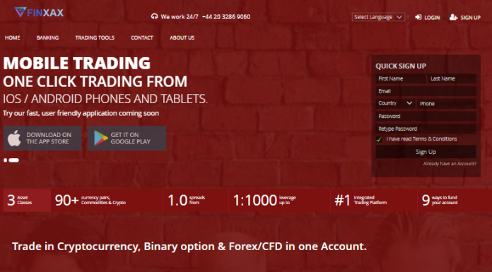 Finxax Review (finxax.com Scam) Finxax Review