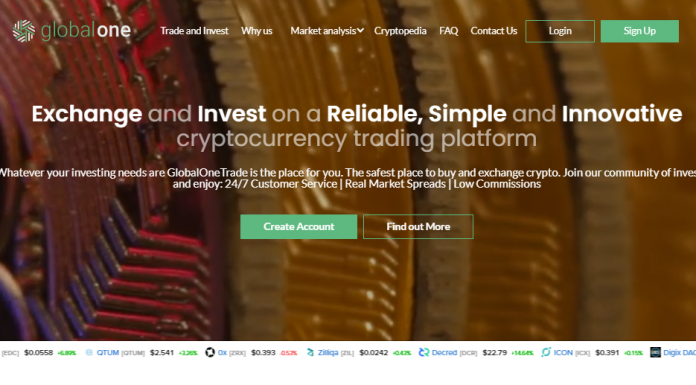 Global One Review (globalonetrade.com Scam) Global One Review