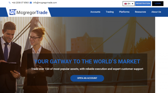 MCGregor Trade Review (mcgregortrade24.com Scam) McGregor Trade Review