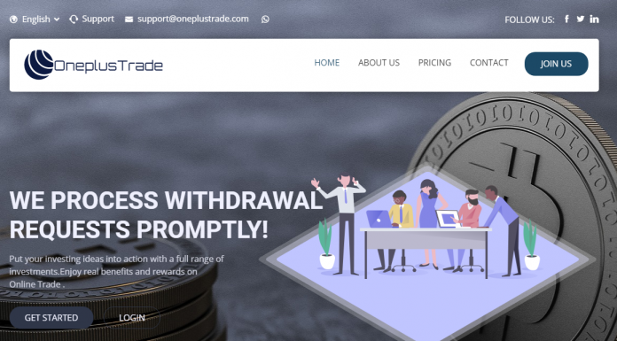 OnePlusTrade Review (oneplustrade.com Scam) OnePlusTrade Review