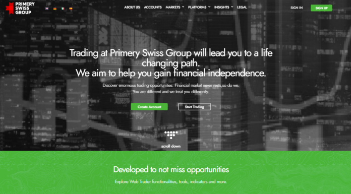 Primery Swiss Group Review (primeryswissgroup.com Scam) Primery Swiss Group Review