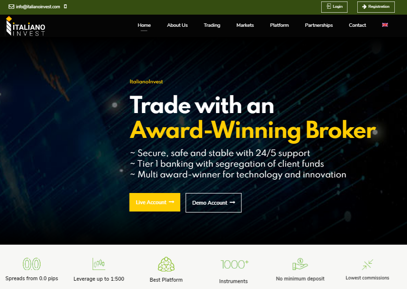 Italiano Invest Review Scam) Personal Reviews