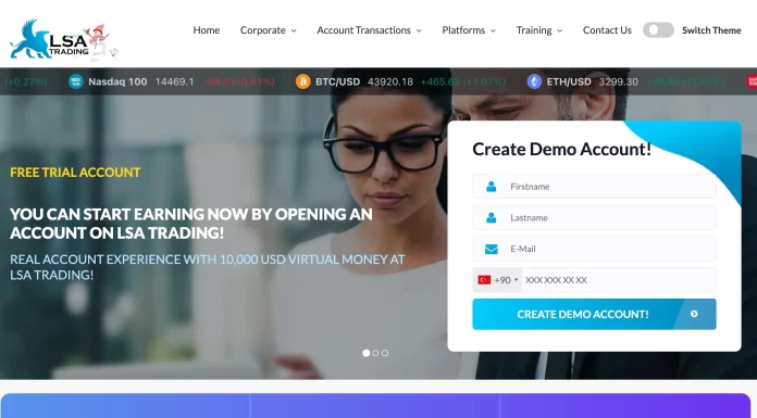 Lsa Trading Review (lsatrading.com Scam) Lsa Trading Review