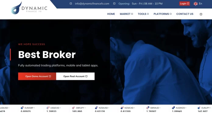 Dynamic Finance Fx Review (dynamicfinancefx.com Scam) Dynamic Finance Fx Review