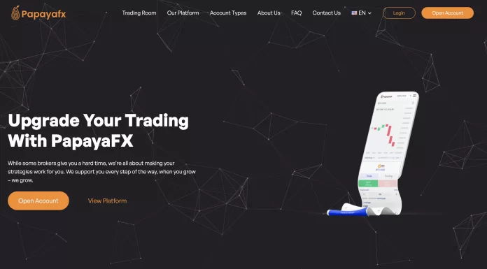 PapayaFx Review (papayafx.com Scam) PapayaFx Review