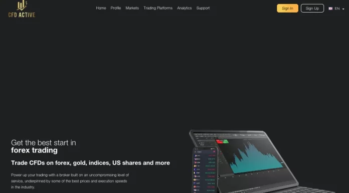 Cfd Active Review (cfdactive.com Scam) Cfd Active Review