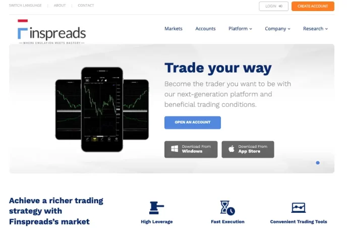 Finspreads Review