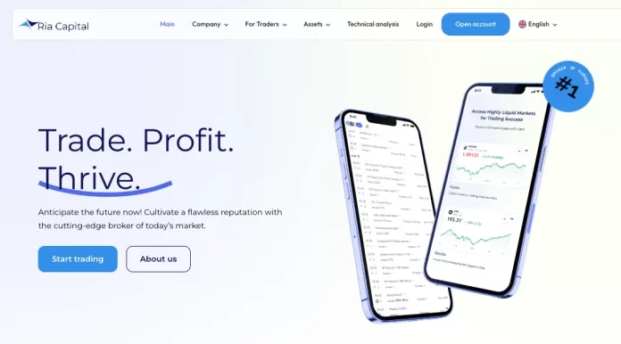 Ria Capital Review