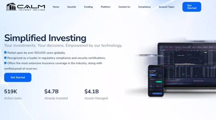 Calm Treasury Holdings Review