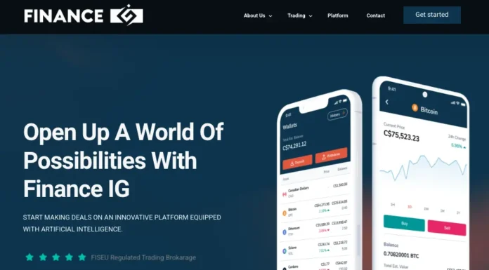 Finance IG Review (financeig.com Scam) Finance IG Review