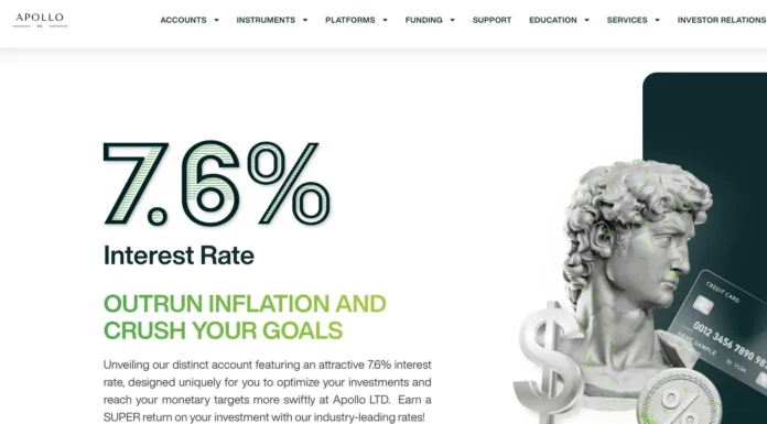 Fxapollo Review (fxapollo.com Scam) Fxapollo Review
