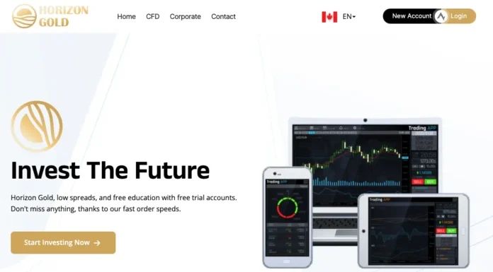 Horizon Gold Review (thehorizongold.com Scam) Horizon Gold Review