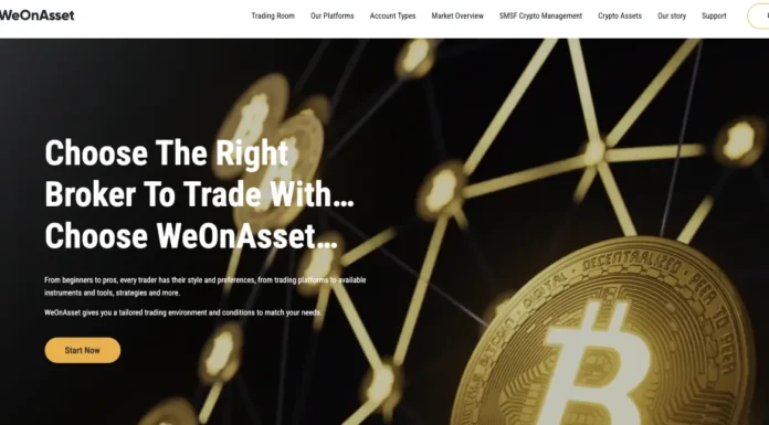 WeOnAsset Review (weonasset.com Scam) WeOnAsset Review