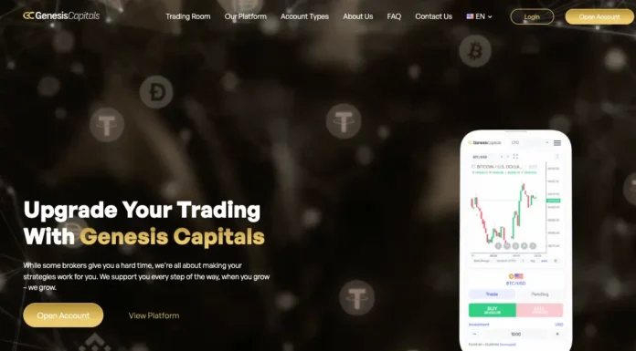 Genesis Capitals Review (genesis-capitals.com Scam) Genesis Capitals Review