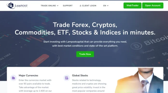 Lampost Capital Review (lampostcapitalpro.com Scam) Lampost Capital Review