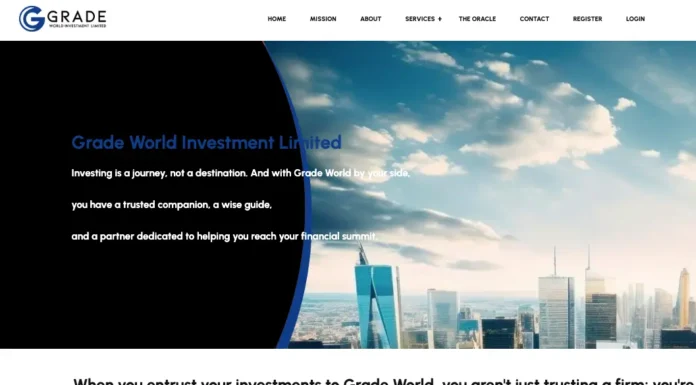 Grade World Investment Limited Review (gradeworldinvestmentlimited.com Scam) Grade World Investment Limited Review