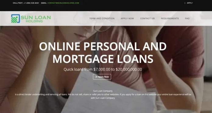 Sun Loan Holding Review