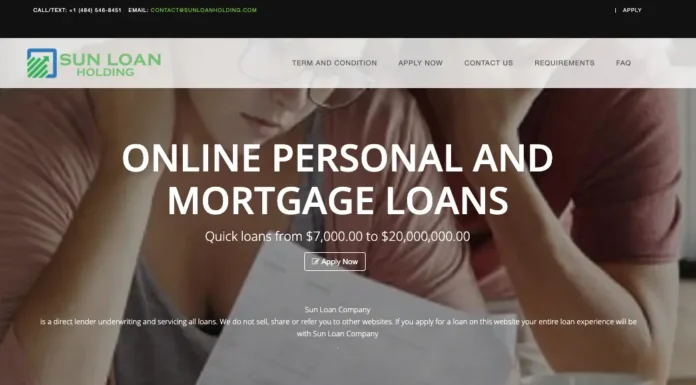 Sun Loan Holding Review